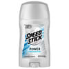 Speed Stick Power Antiperspirant Deodorant for Men, 72 HR Sweat & Odor Protection, Unscented, 3.0 oz Stick (4 Pack)
