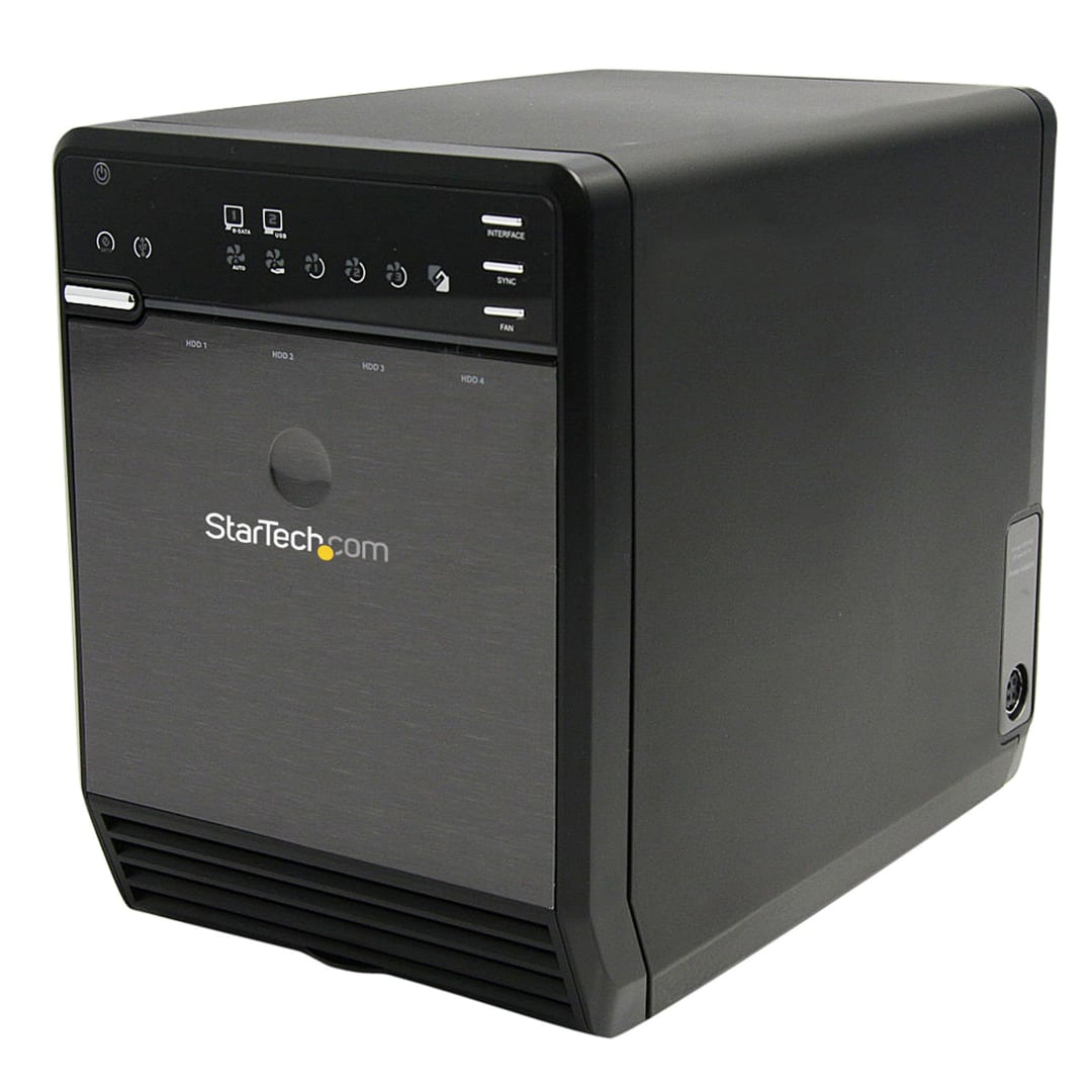 3.5in eSATA USB 4 Bay SATA External Hard Drive
