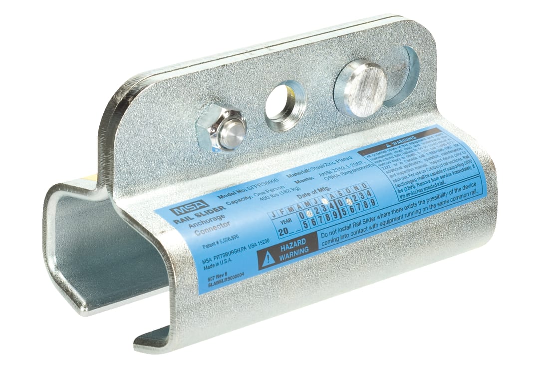 Rail-Slider Anchorage Connector