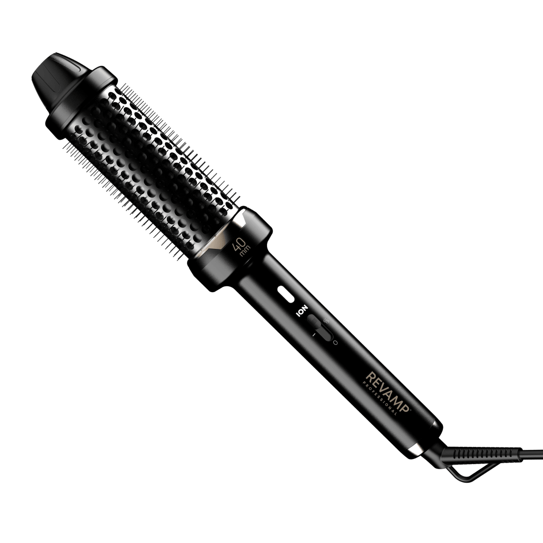 REVAMP Ceramic 40mm Hot Brush – Black