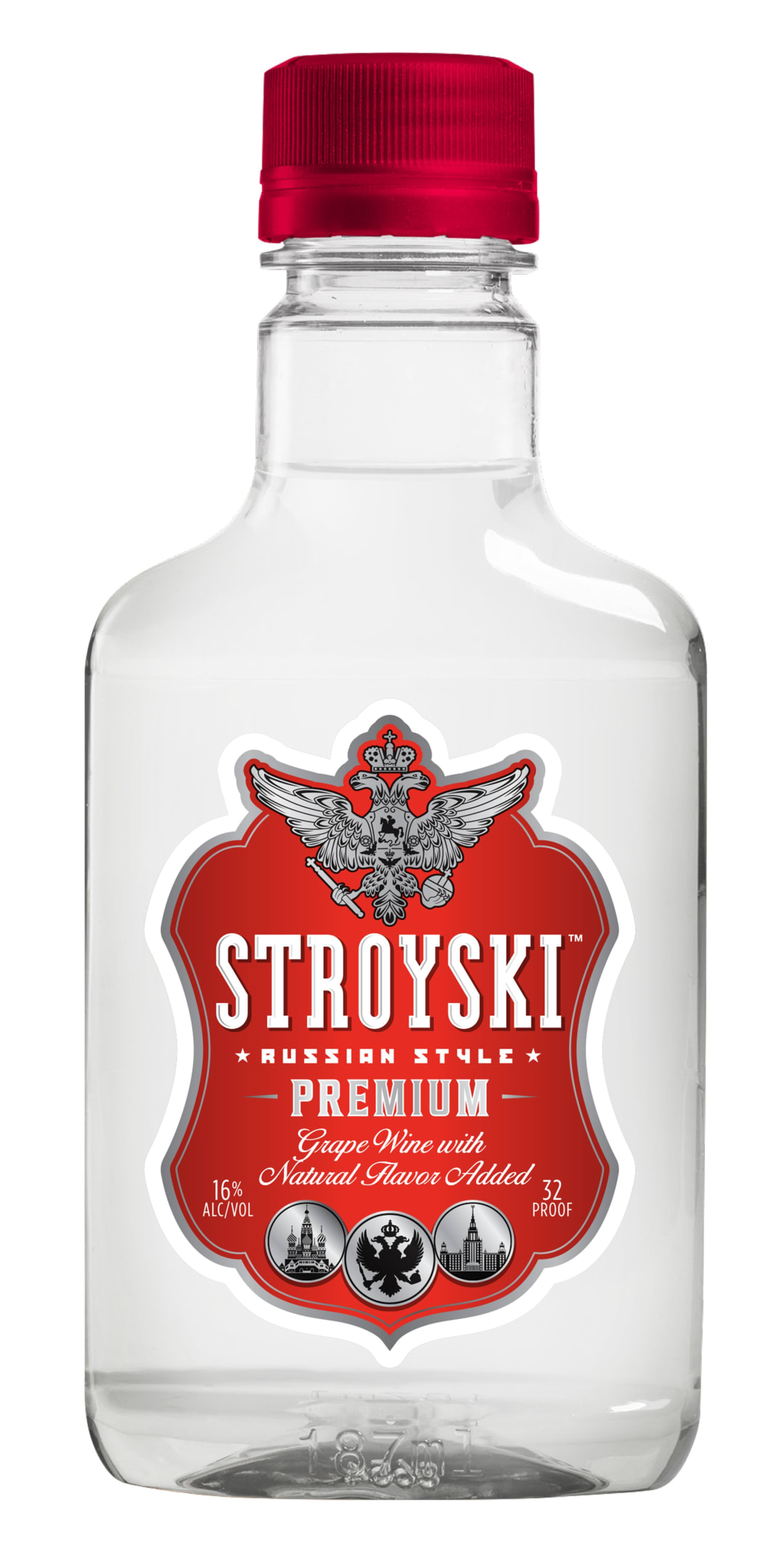 Stroyski Premium Russian Style Grape Wine 187ml 32 Proof