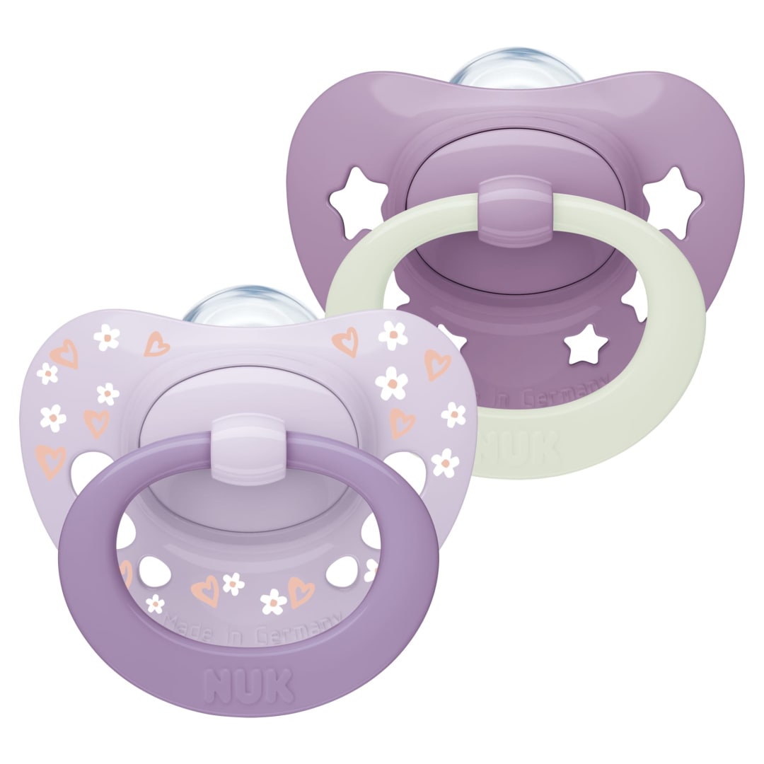 NUK FC PACI SI1 CLASSIC DNÂ 2PKÂ CA PURPLE