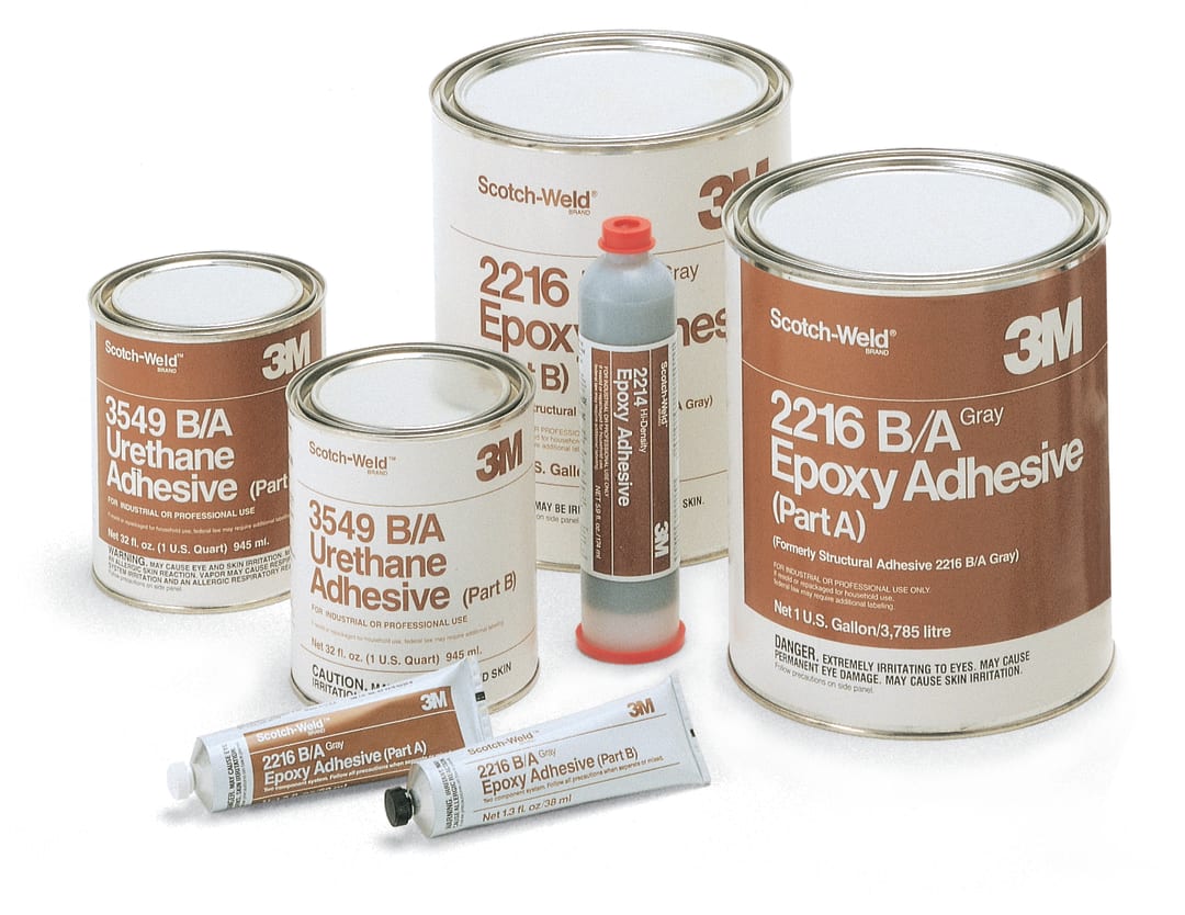 3M™ Scotch-Weld™ 2-Komponenten-Konstruktionsklebstoff auf Epoxidharzbasis 7838, Teil A/B, 2 kg