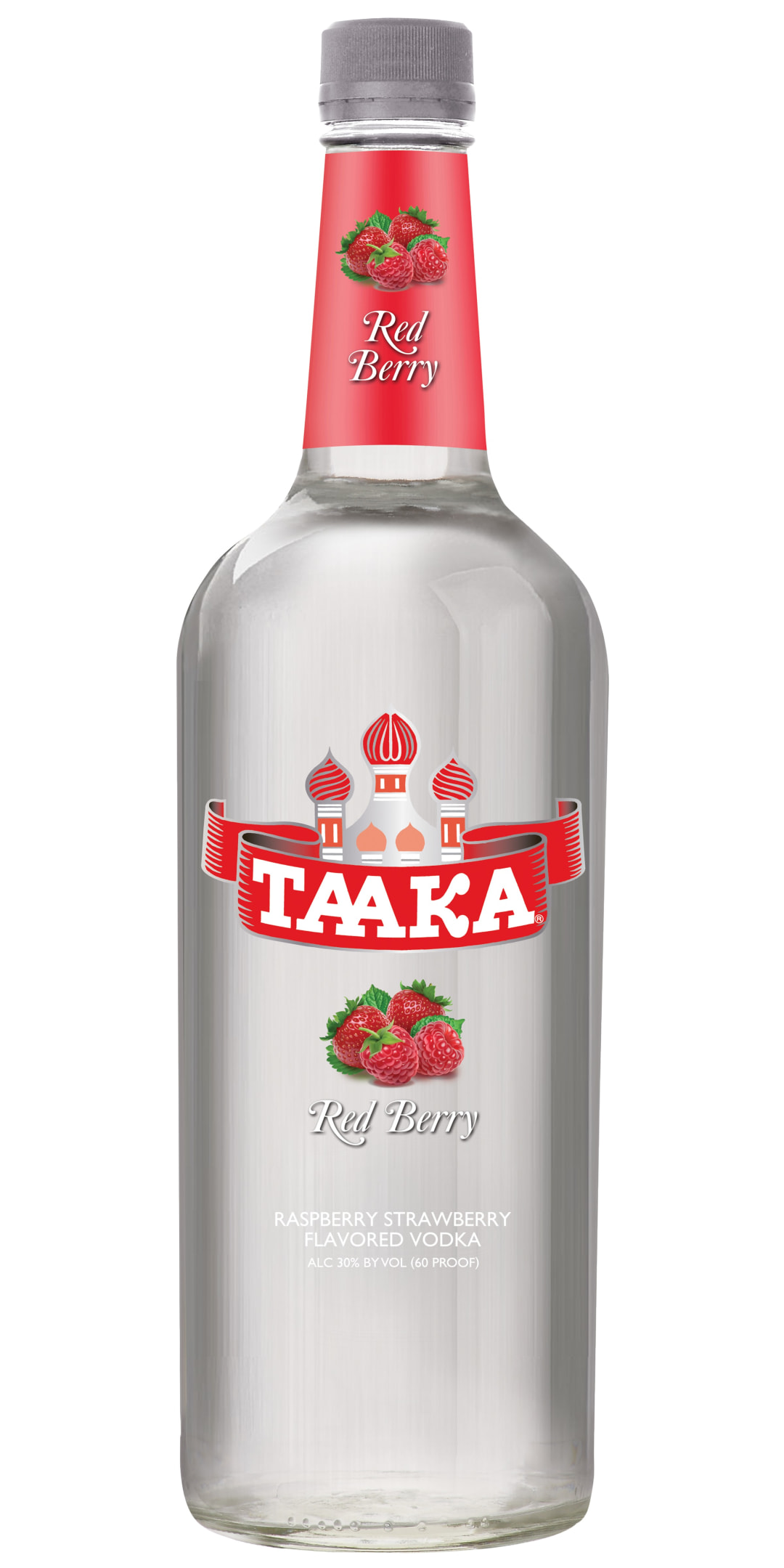 Taaka Red Berry Vodka 1l 60 Proof