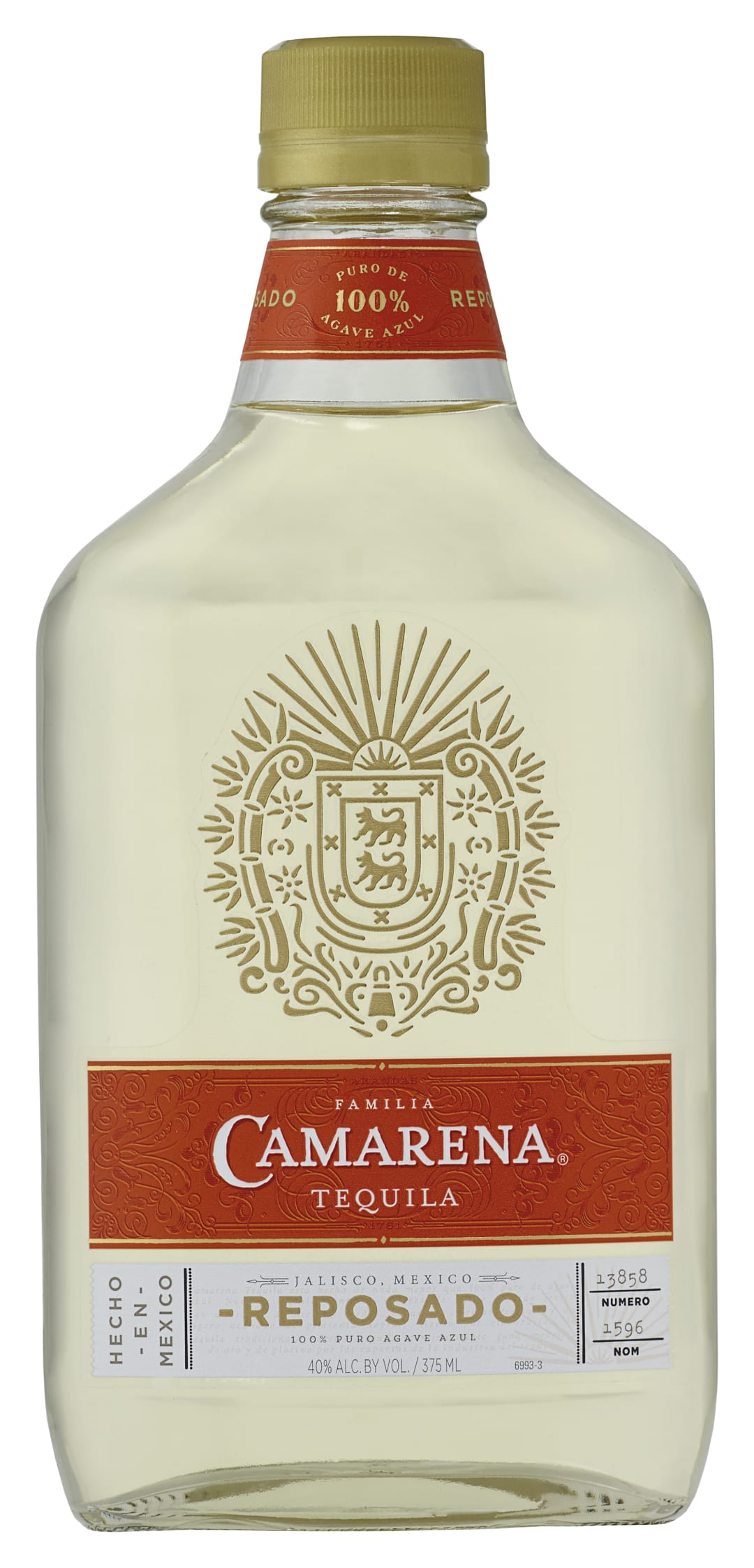 Familia Camarena Tequila Reposado 375ml Bottle