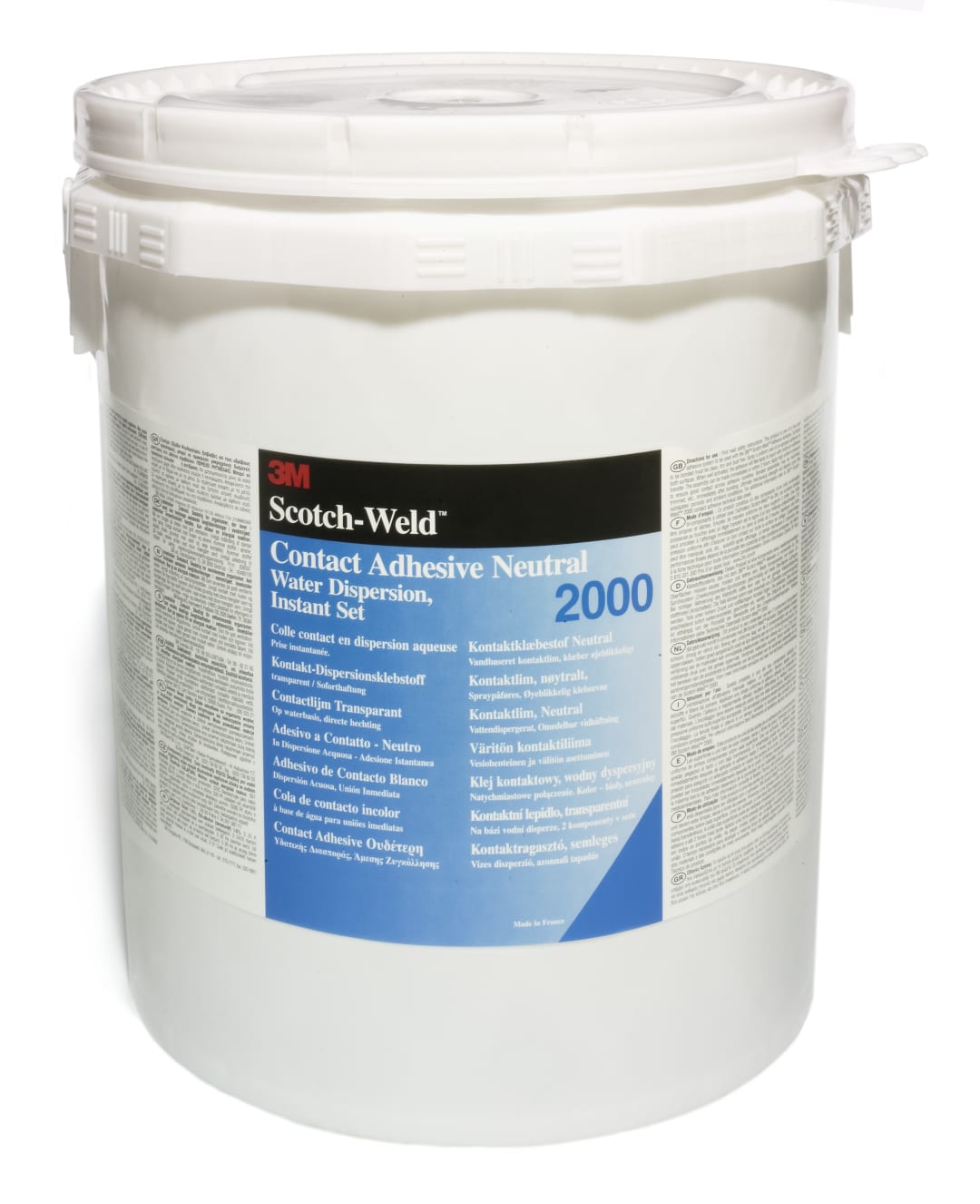 3M™ Fastbond™ Kontakt Yapıştırıcı 2000NF, Doğal, 19 L Kit, Base 17 L + Activator 2 L