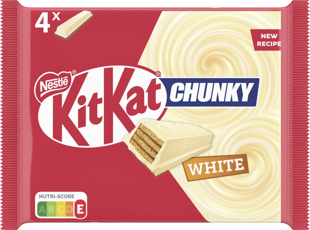 NESTLE KITKAT CHUNKY White 4er Multipack (4x40g)