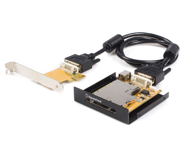 3.5 Drive Bay PCI-E to Expresscard Adapter