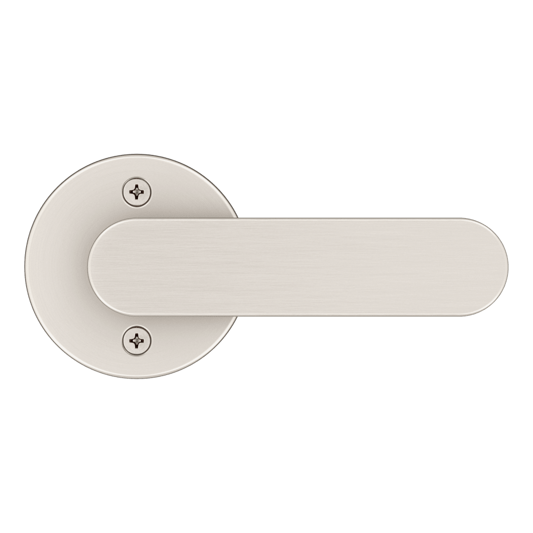 Pesaro Hall/Closet Lever in Satin Nickel