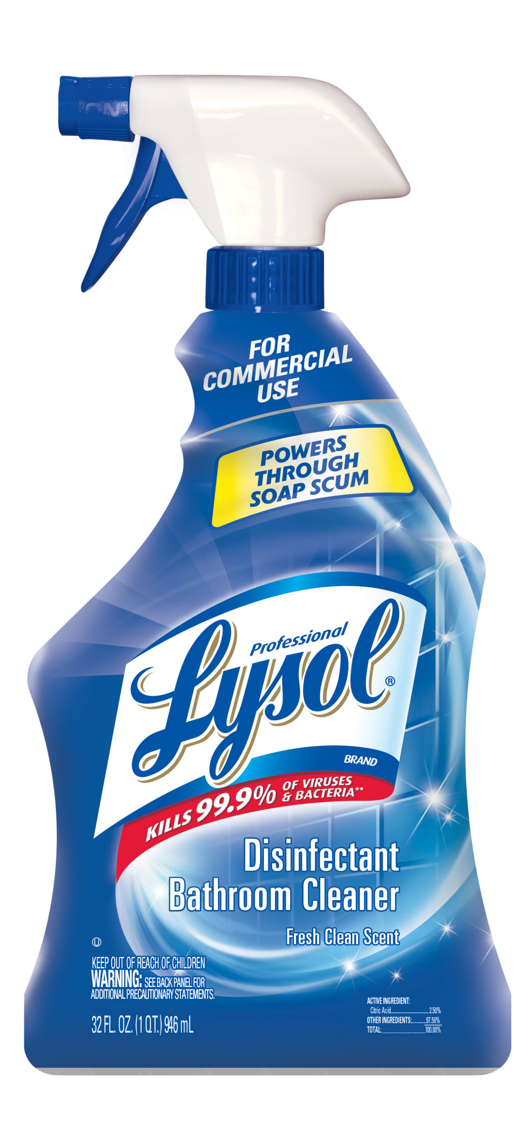 Professional LYSOL® - Disinfectant Bathroom Cleaner 12/32 oz.