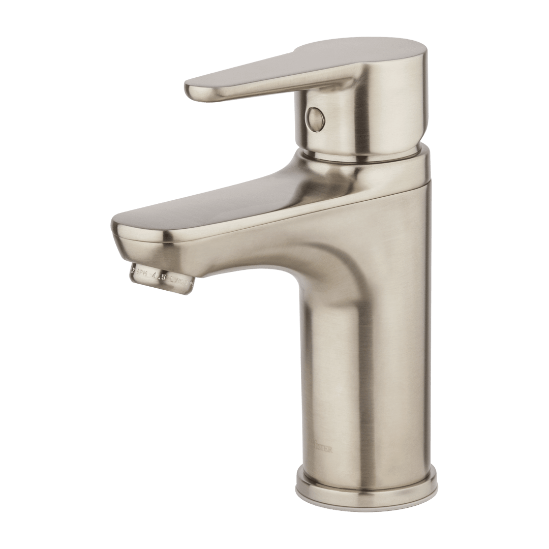 Pfirst Modern Single Control Bath Faucet in Brushed Nickel