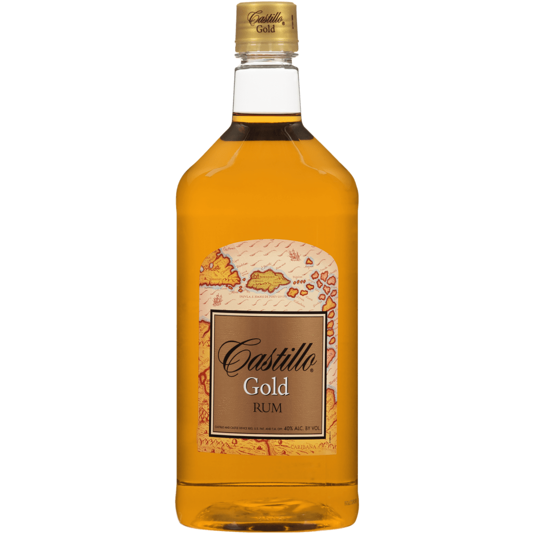 Castillo Gold Rum Liquor 40% 1.75L