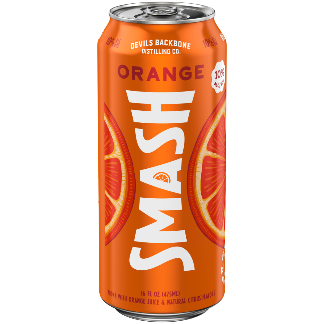 Devils Backbone Distilling Co. Orange Smash 10%, 16 fl oz Can