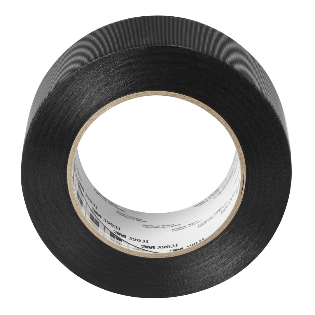 3M™ Vinil Koli Bandı 3903i, Siyah, 50 mm x 50 m, 0.19 mm
