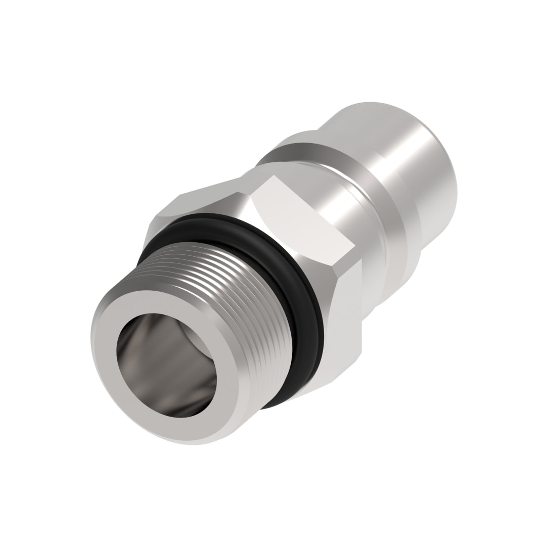 Aeroquip Coupling, H5000, F, 1/8, 316, -2BSP, Nbr (JD13-1017-05-05)