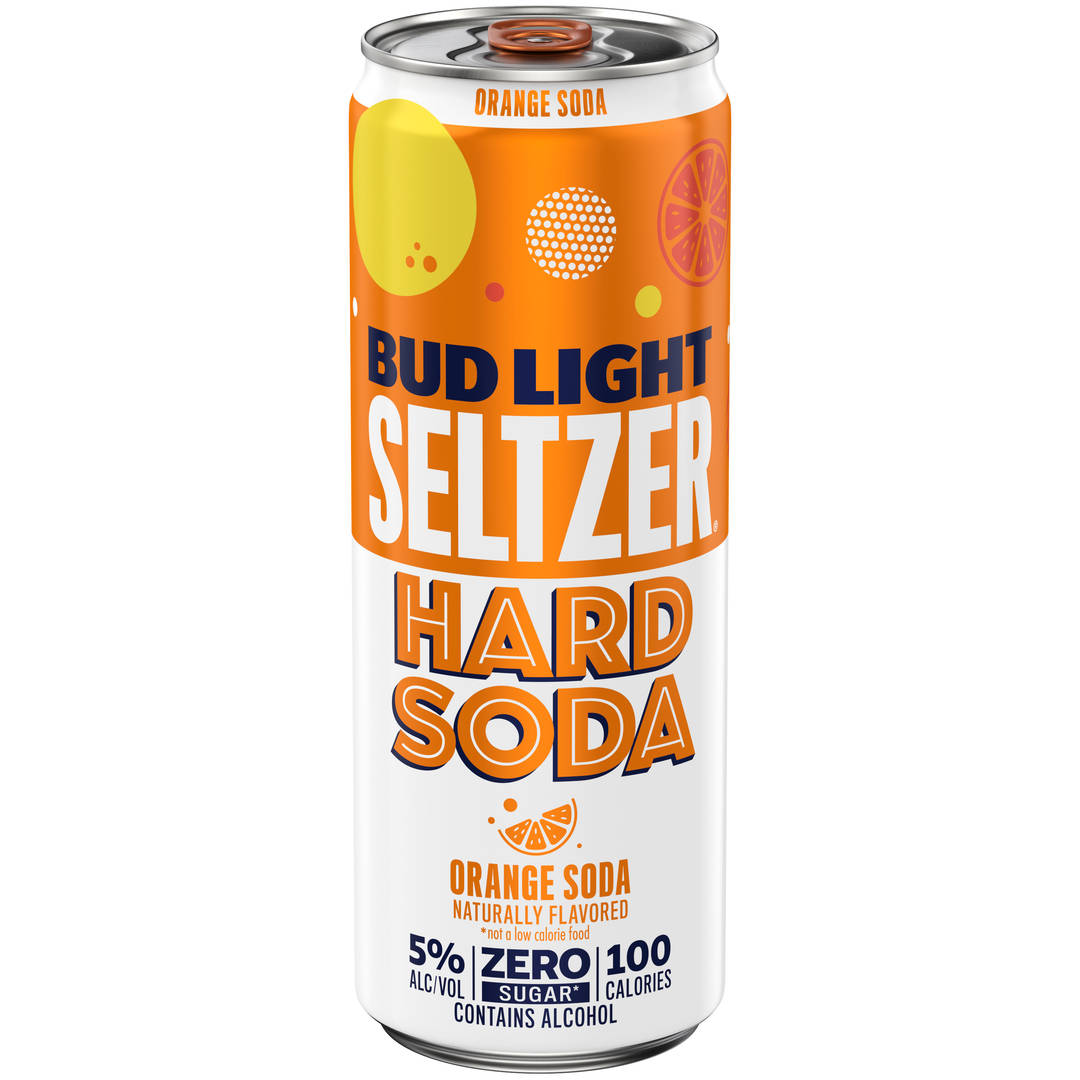Bud Light Seltzer Orange Soda Hard Soda 12 fl oz