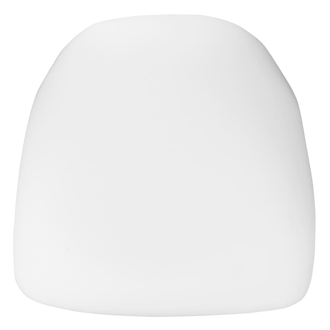 Louise Hard White Fabric Chiavari Chair Cushion