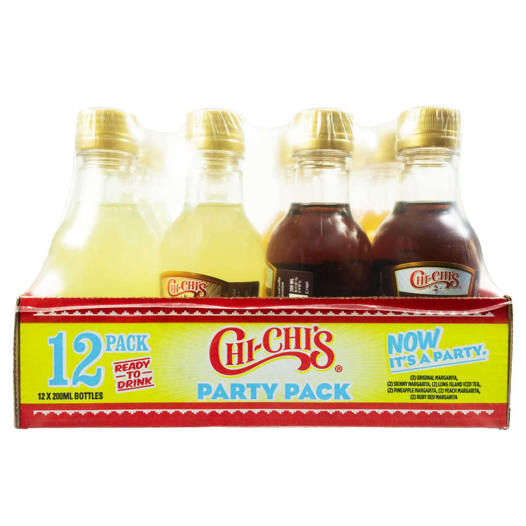 Chi-Chi's Assorted Cocktails 12pk 200ml 22.5 Proof
