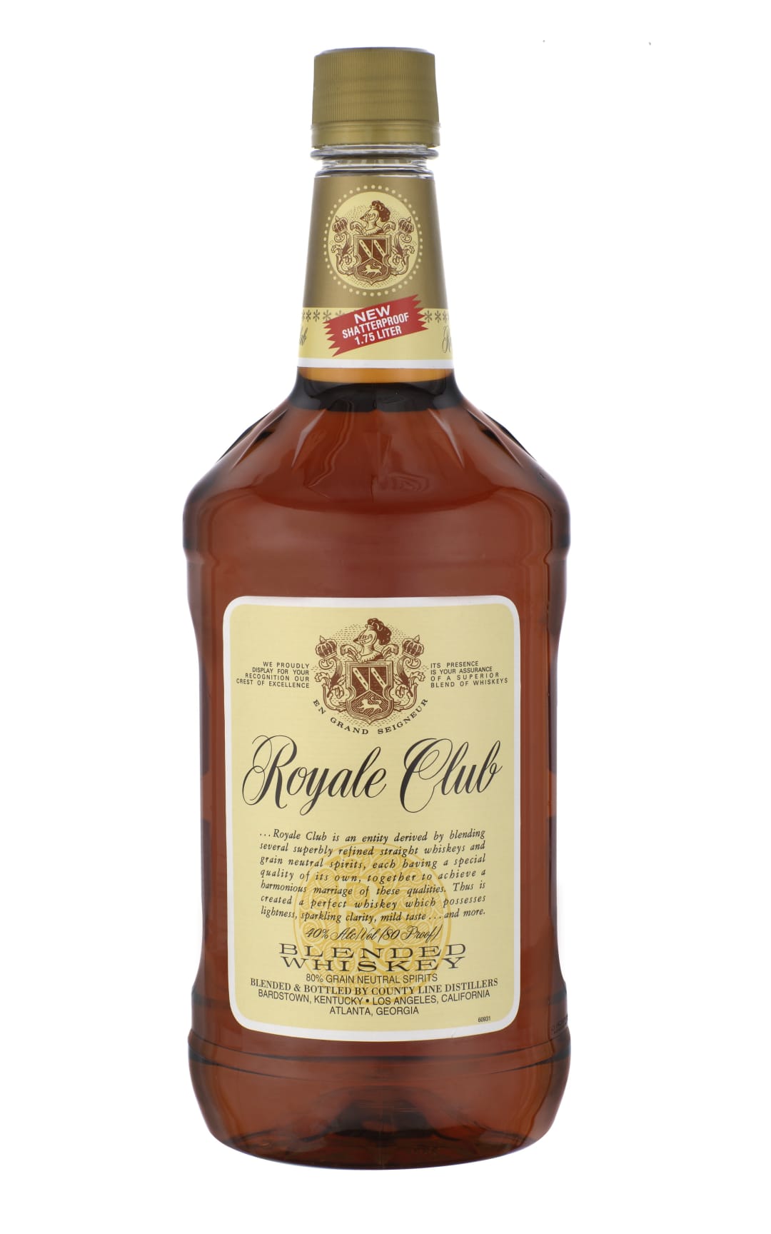 Royale Club Blended Whiskey 1.75l 80 Proof