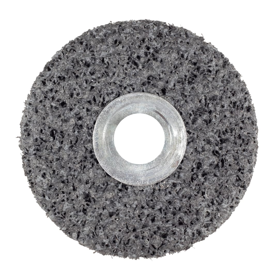 Scotch-Brite™ Temizleme ve Sıyırma için Birleşik Çark, 4 inç x 3/4 inç x 1/2 inç 7S XCS, her kutuda 5 adet