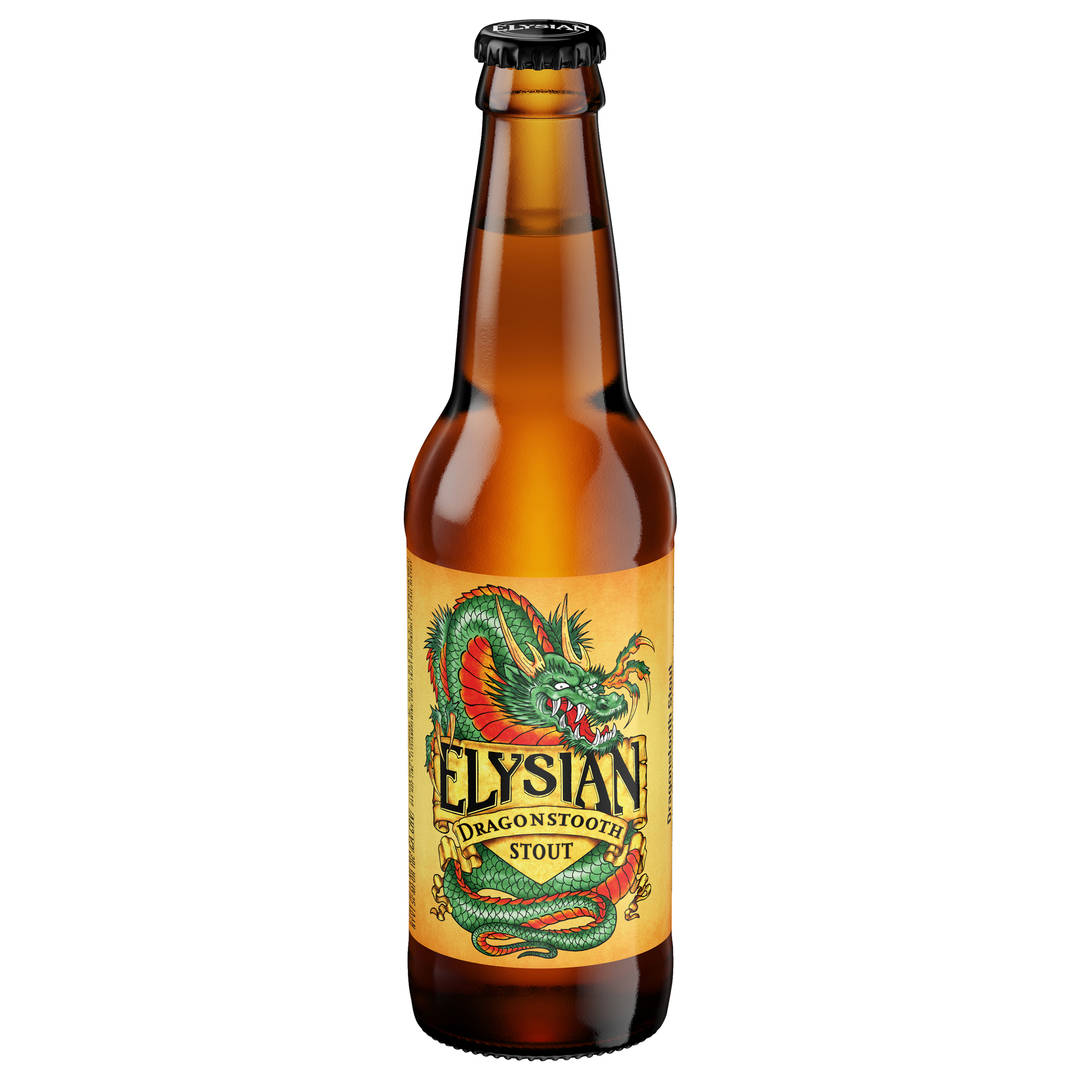 Elysian Dragonstooth Stout 12 oz Glass Bottle Front LABEL 8_1ABV APL Rewind 8 - Craft Direct