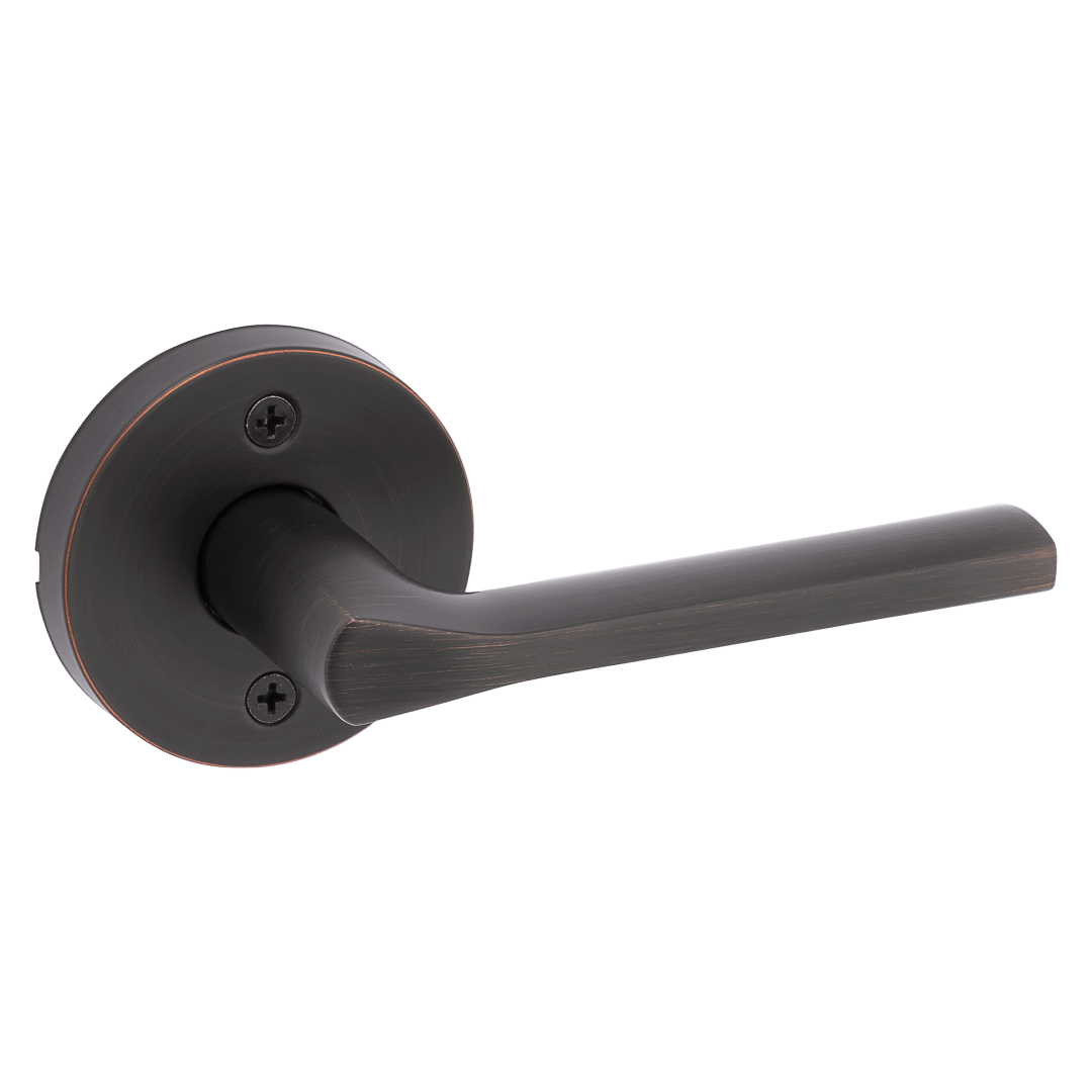 Lisbon Half - Dummy Door Lever in Venetian Bronze