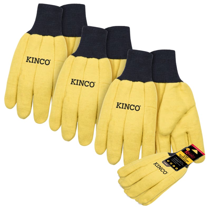 3-Pair 16 oz Yellow Chore Multi-Pack