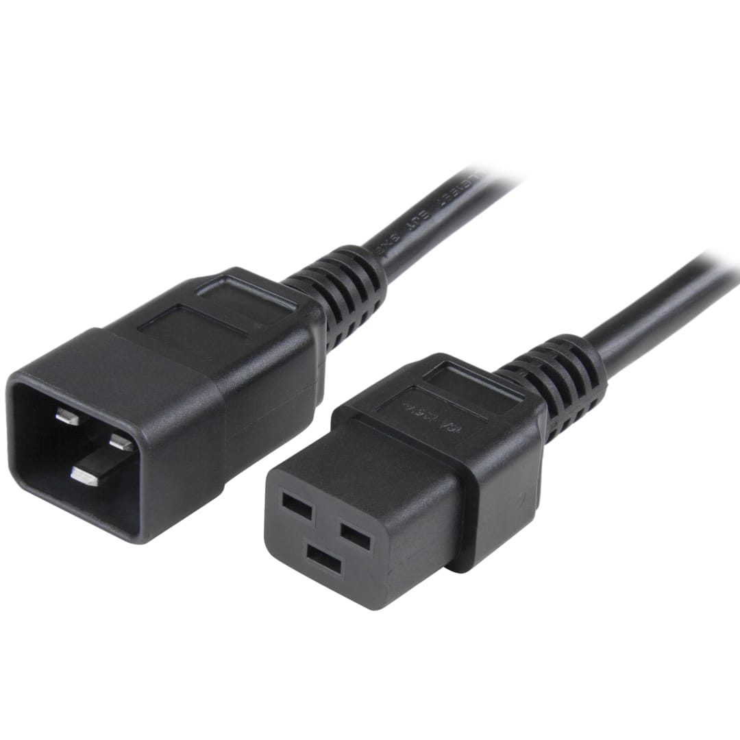 3ft 14AWG Computer Power Cord C19 to C20