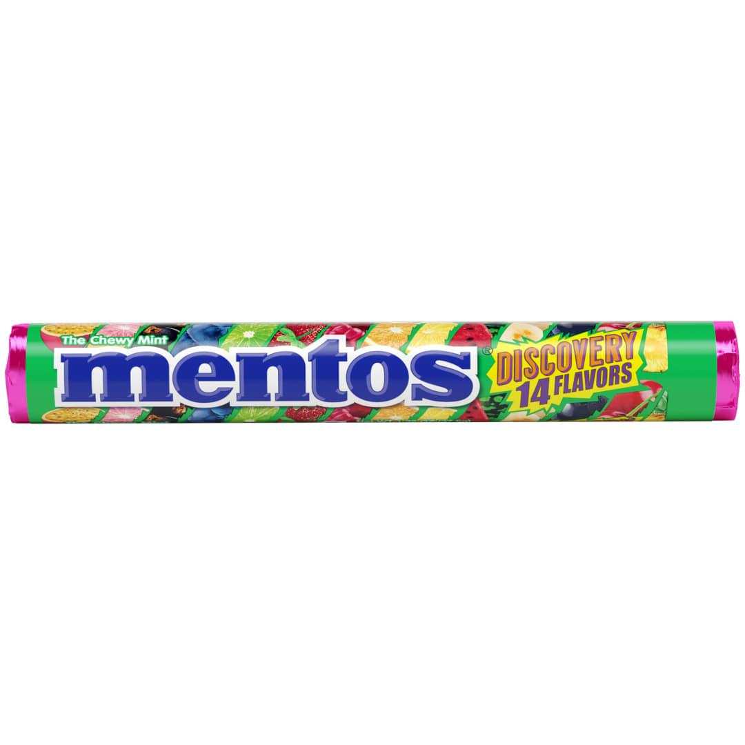Mentos Chewy Mints Discovery 14 pc Single Roll