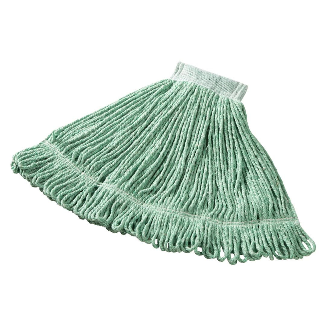 20 OZ Super Stitch® Blend Wet Mop, 5" Headband, Green