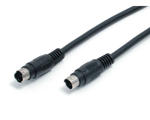 1 FT COAXIAL S-VIDEO CABLE M/M
