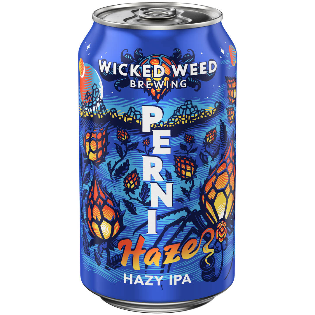 Wicked Weed Perni Haze Hazy IPA 12 oz Single CAN 6_9ABV - Plain Aluminum - Standard Gloss - Craft Direct
