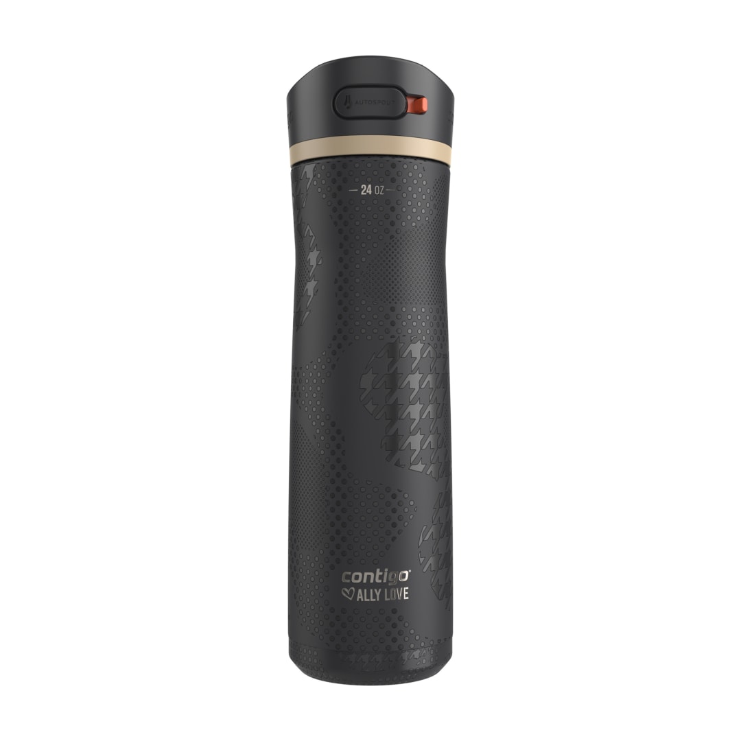 Contigo® Ashland Chill 2.0 Stainless Steel Water Bottle with AUTOSPOUT® Lid, 24oz, Licorice