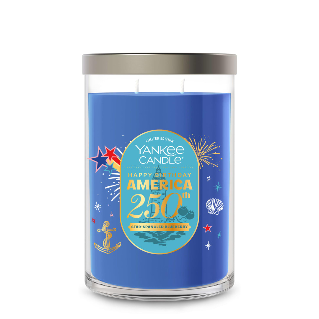 Yankee Candle Star-Spangled Blueberry Large Tumbler Candle