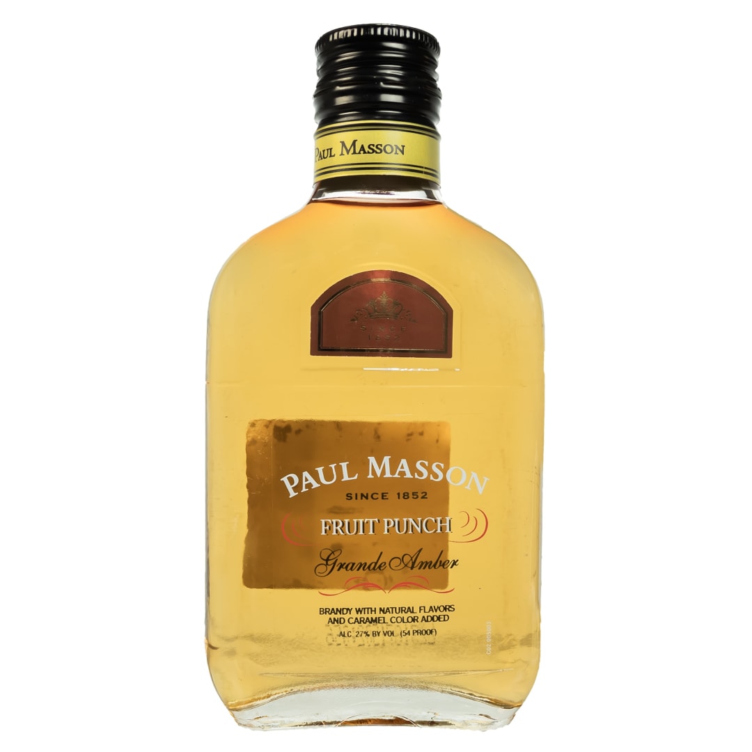 Paul Masson Grande Amber Fruit Punch Brandy 200ml 54 Proof