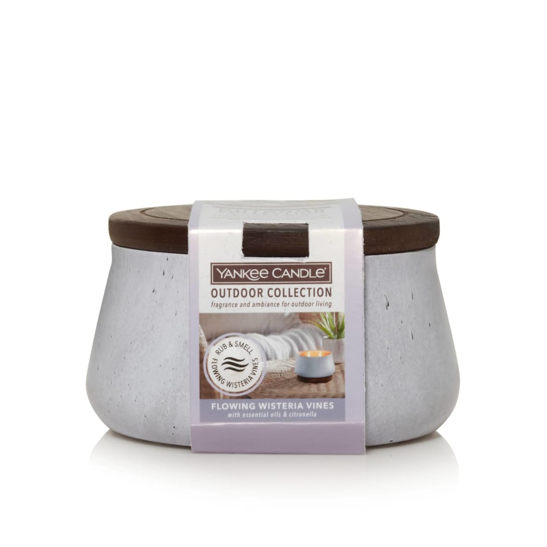 Yankee Candle® Flowing Wisteria Vines Medium Outdoor Candle