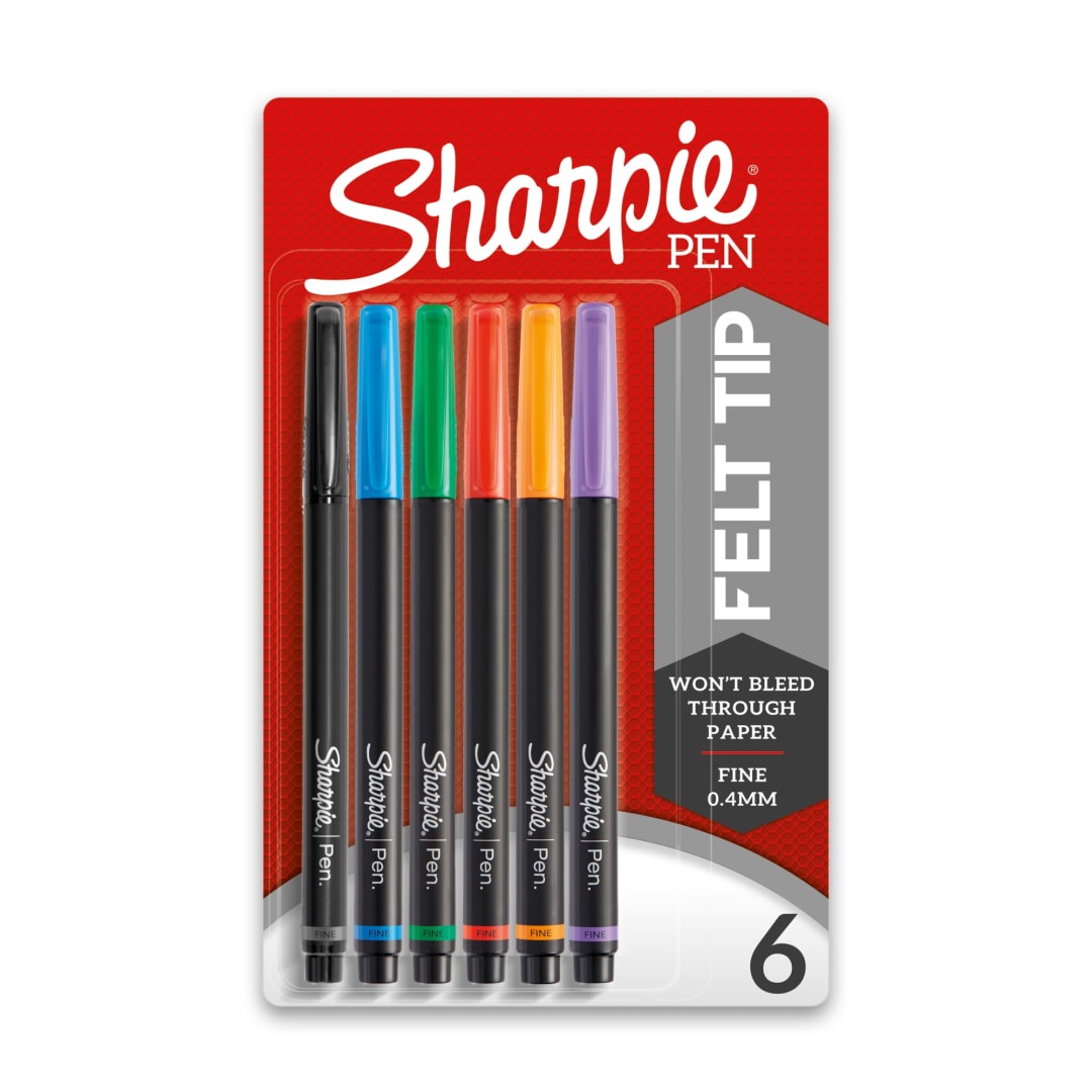 SHARPIE PEN FINE POINT NEW COLORS RFID