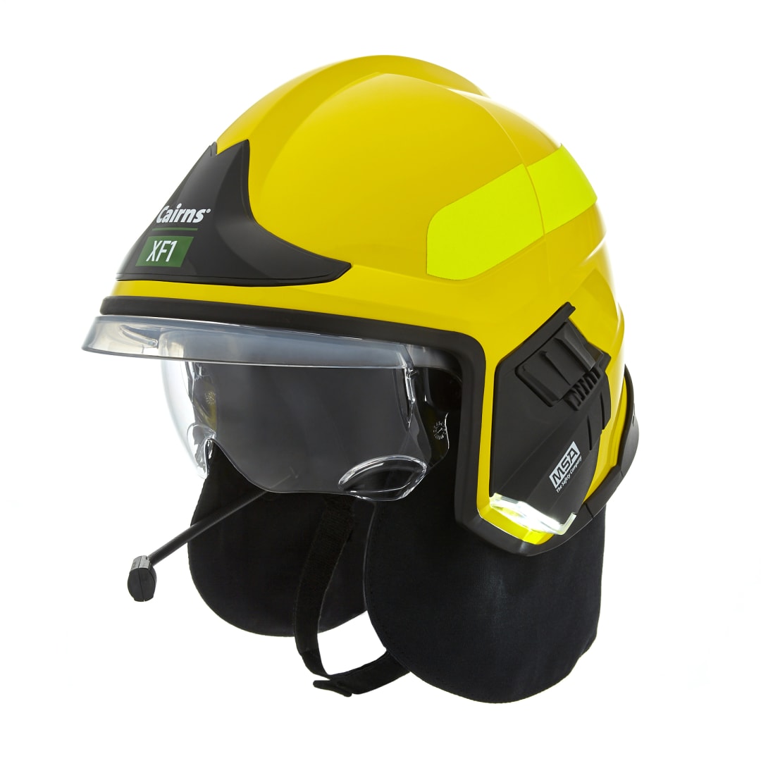 MSA Cairns® XF1 Fire Helmet Accountability Aids