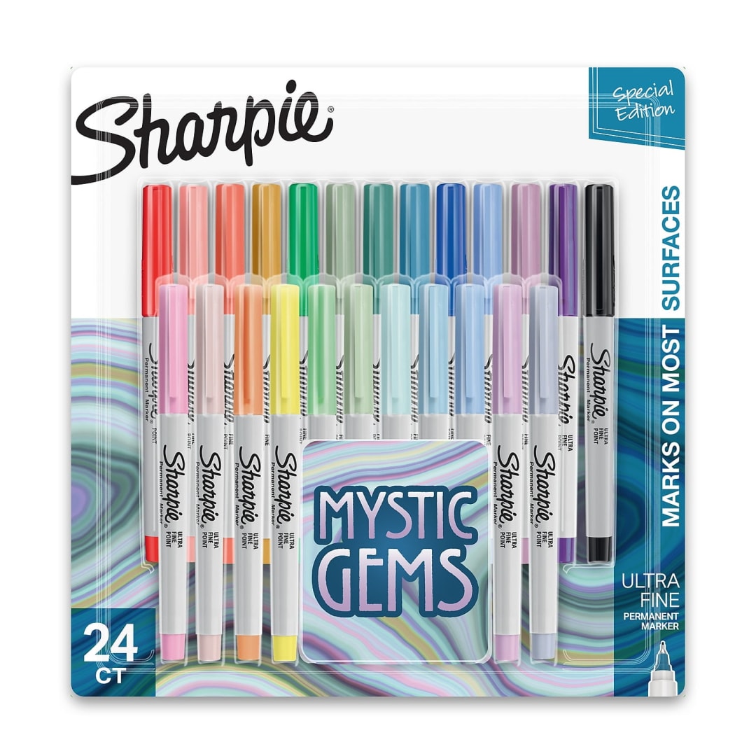 SHARPIE UF PERM MYSTIC GEMS 24CT SRP