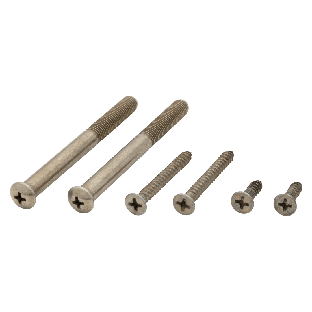 Deadbolt Screw Pack for Satin Nickel Finish