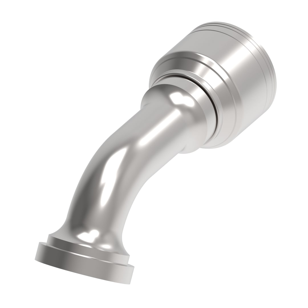 Aeroquip 1in Cd61 Flng 60d X 1in Hose Crmp Fitting