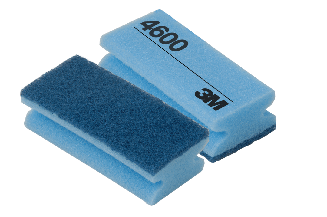 3M™ Scotch-Brite™ Reinigungsschwamm 4600, Blau, 70 x 150 mm, 10 x 10 Stück / Karton