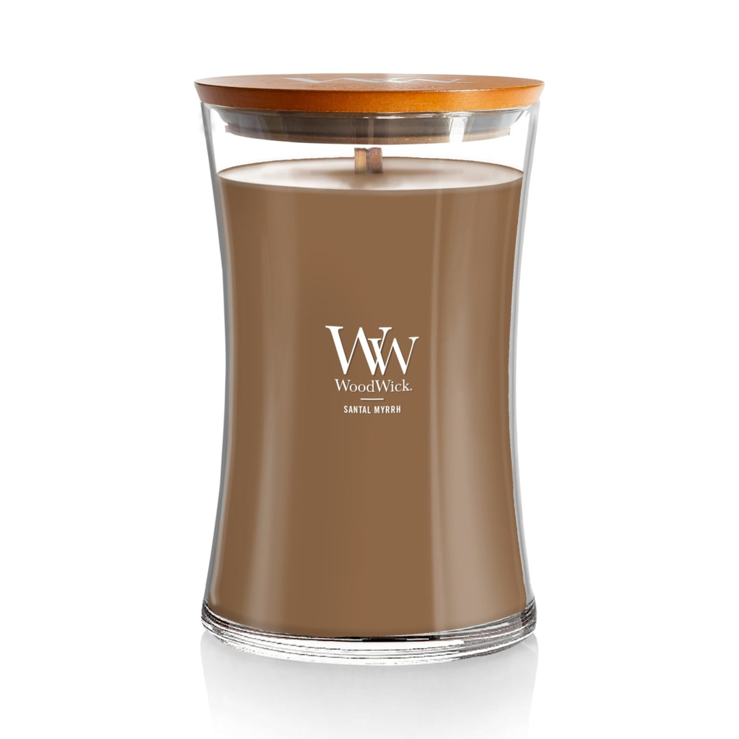 WoodWick® Santal Myrrh Large Hourglass Candle