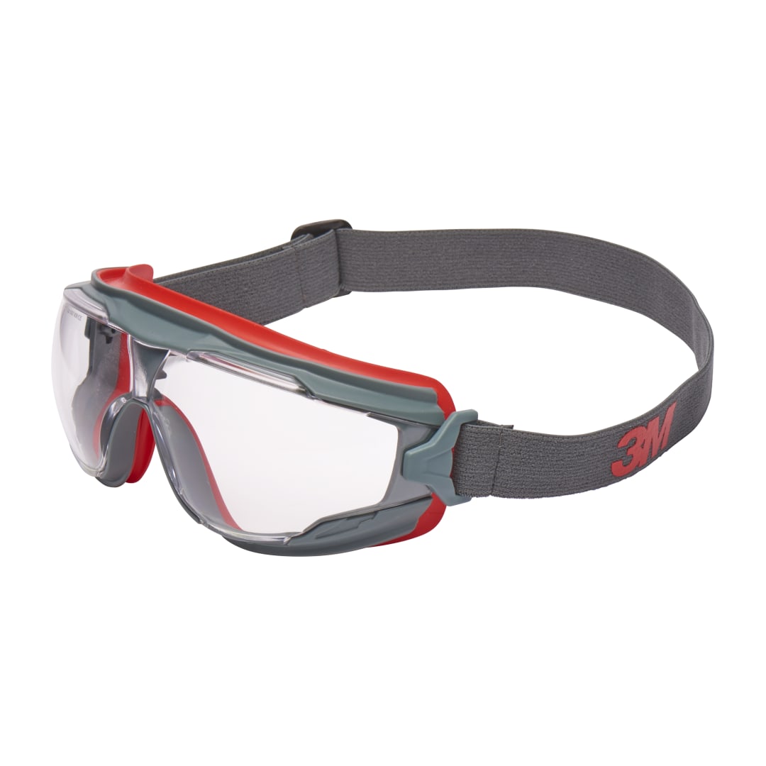 3M™ Goggle Gear™ 500 İş Güvenliği Koruyucu Gözlükler, Scotchgard™ Buğu Önleyici / Çizilmeye Dayanıklı Kaplama (K ve N), GG501SGAF-EU, 10/Kutu