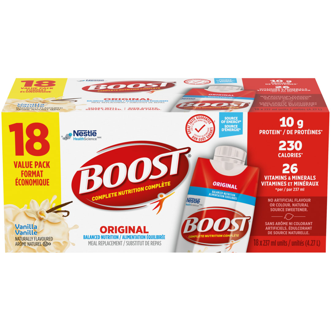 BOOST Original RTD Vanilla 18x237ml CA