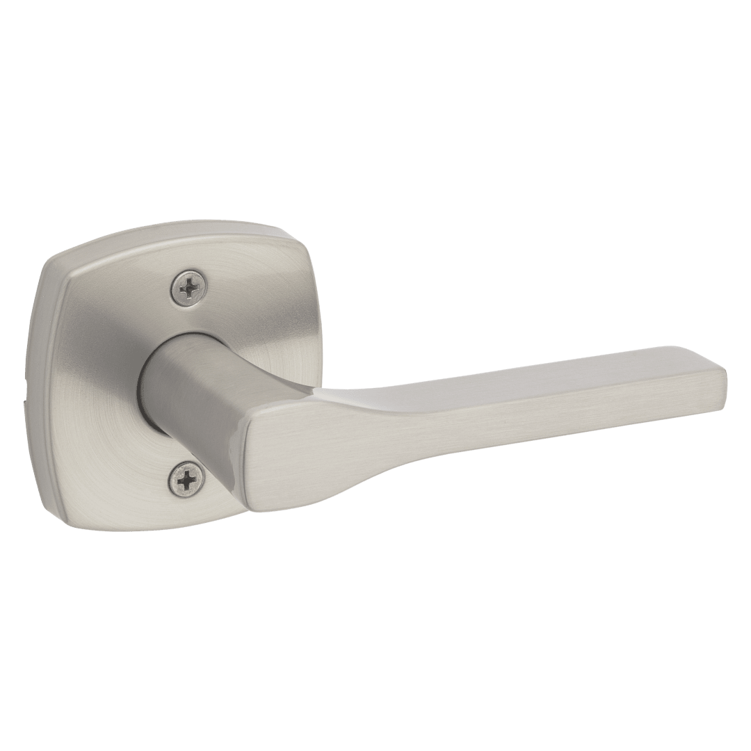 Tripoli Lever Half - Dummy Door Lever in Satin Nickel