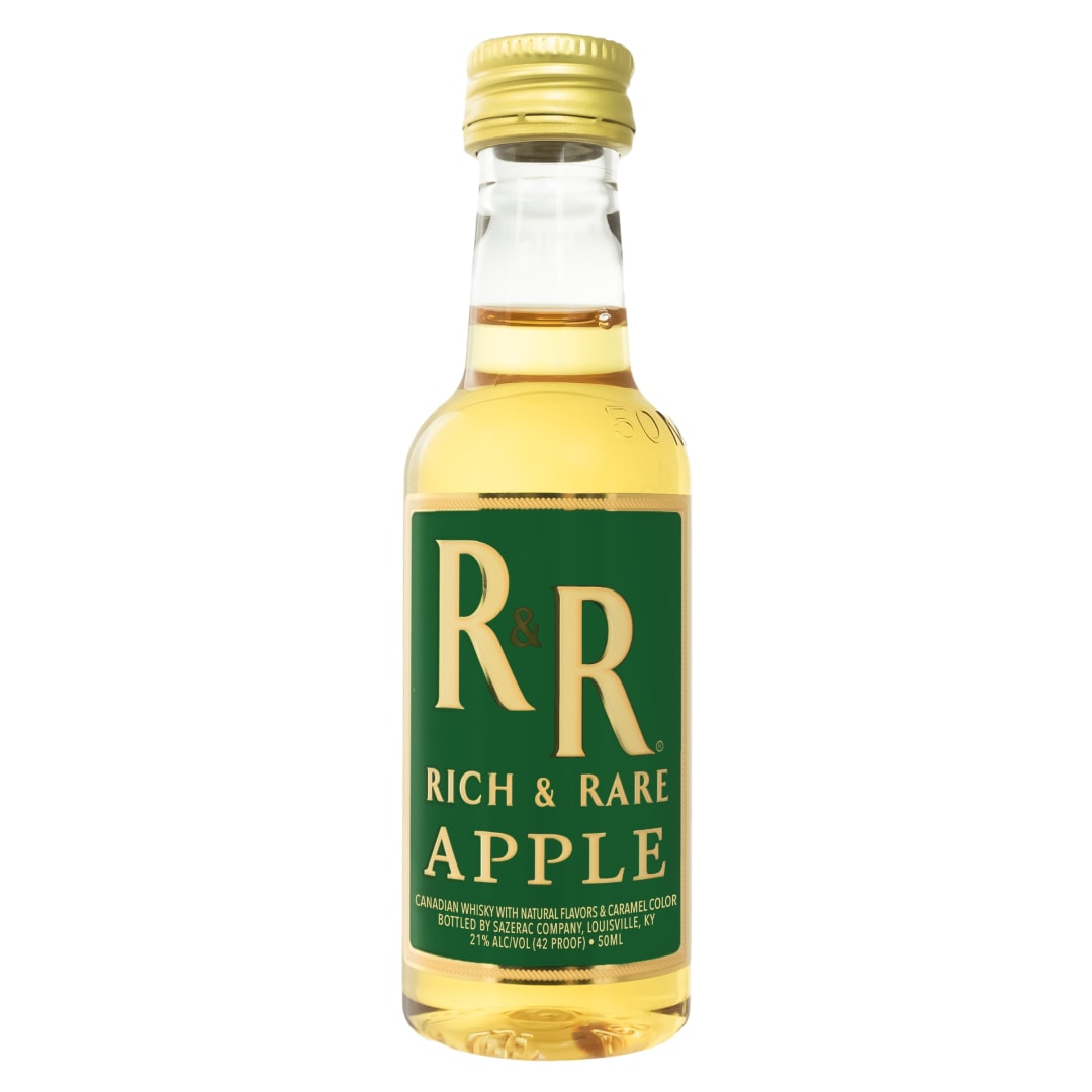Rich & Rare Apple Canadian Whisky 50ml 42 Proof