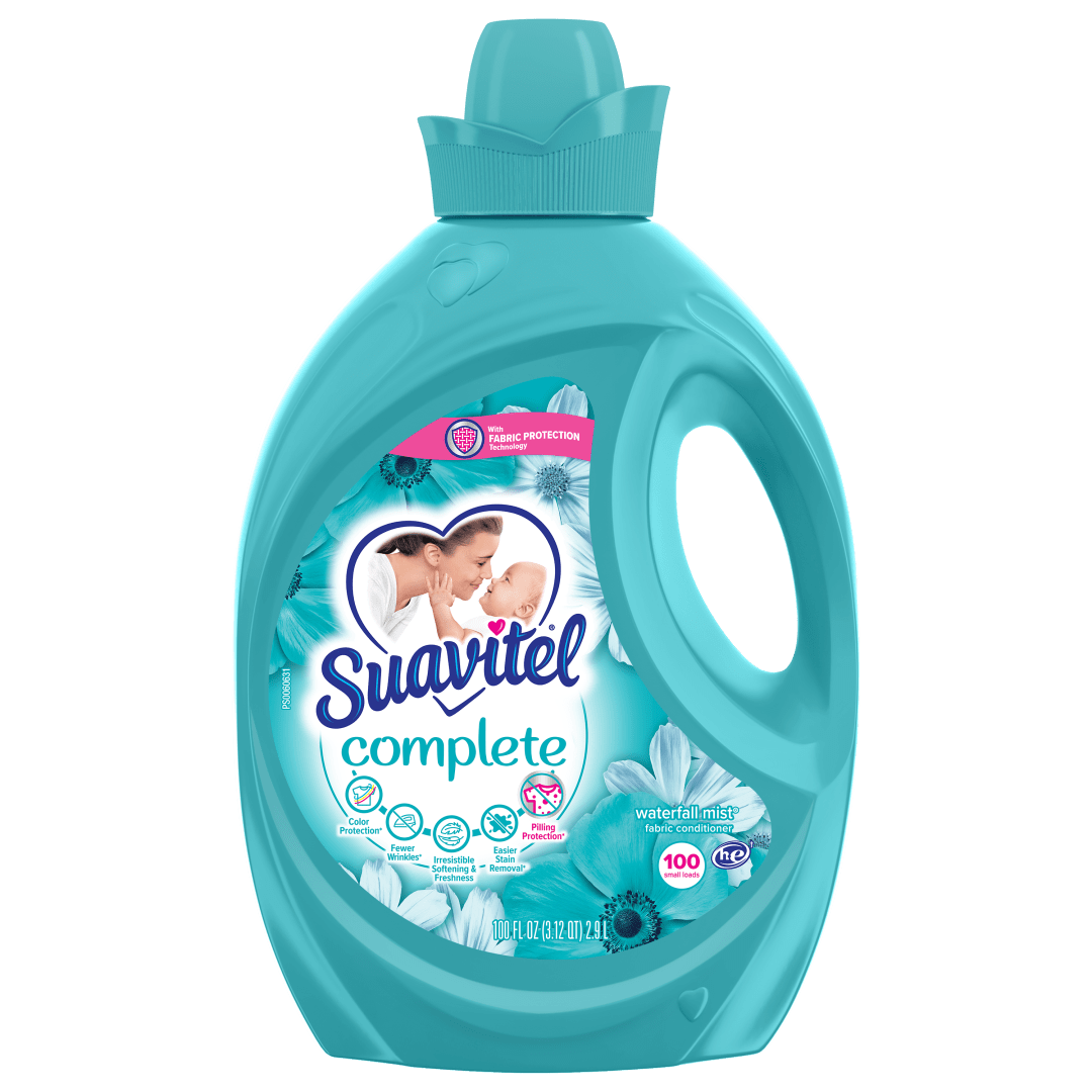 Suavitel Complete Fabric Conditioner, Waterfall Mist, 100 oz