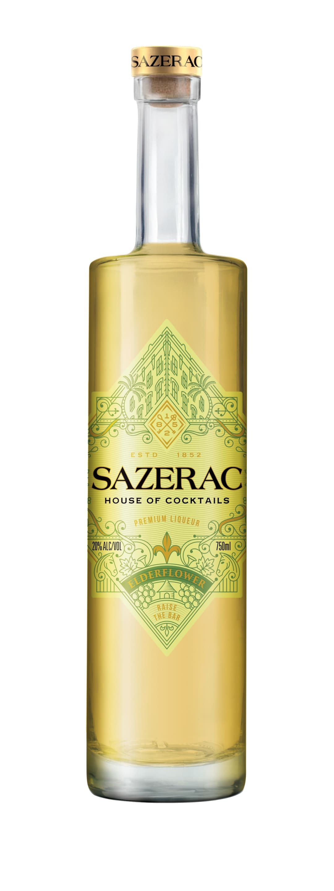 Sazerac House Cocktails Elderflower Liqueur 750ml 40 Proof