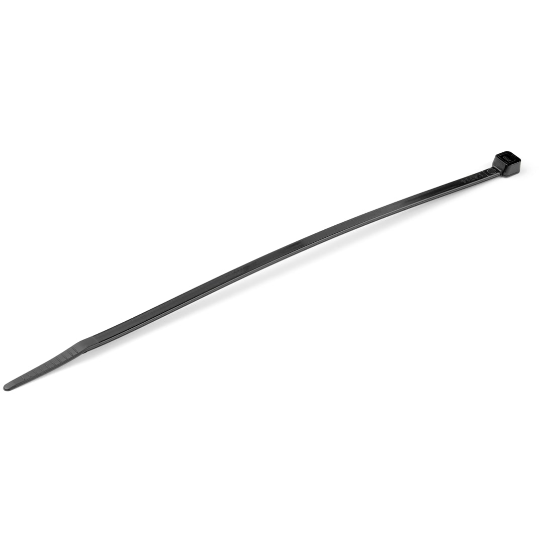100 Pack of Plastic Zip Ties 8 Black